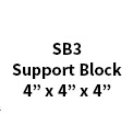 Architectural Augmentations Polyurethane Rail Prices Support Block SB4
