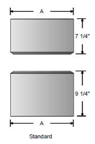 Caps and bases for non-tapered craftsman columns