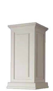 Pedestal with Raised Panels